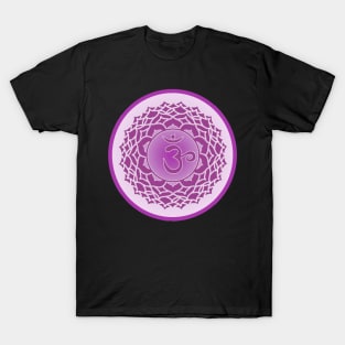 The Purple Haze of the Crown Chakra- Light Purple T-Shirt